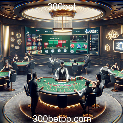 A Experiência do Cassino Ao Vivo na 300bet
